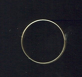 Men's Antique Gold Wedding Band