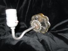 Vintage Glass Wall Sconce Light Fixture