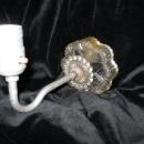 Vintage Glass Wall Sconce Light Fixture