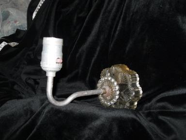 Vintage Glass Wall Sconce Light Fixture