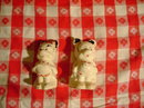 Antique Mickey & Minnie Mouse Salt & Pepper Shakers