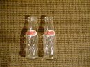 Glass Pepsi Bottle Salt & Pepper Shakers