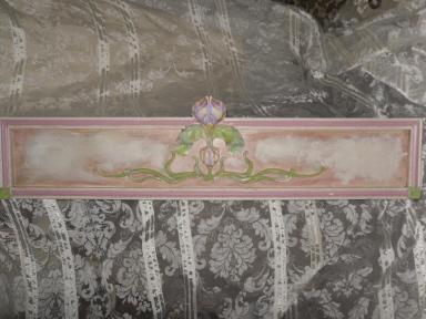 Vintage Large Floral Wall Sculpture