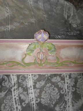 Vintage Large Floral Wall Sculpture