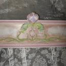 Vintage Large Floral Wall Sculpture