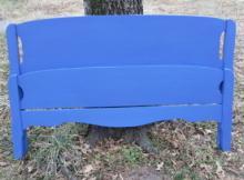 Painted Furniture Vintage Full Size Wood Bed