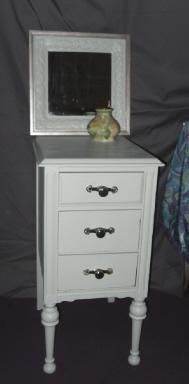 Painted Furniture Vintage Night Stand or End Table