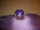 Hand Made Crystal Paperweight with Controlled Bubbles