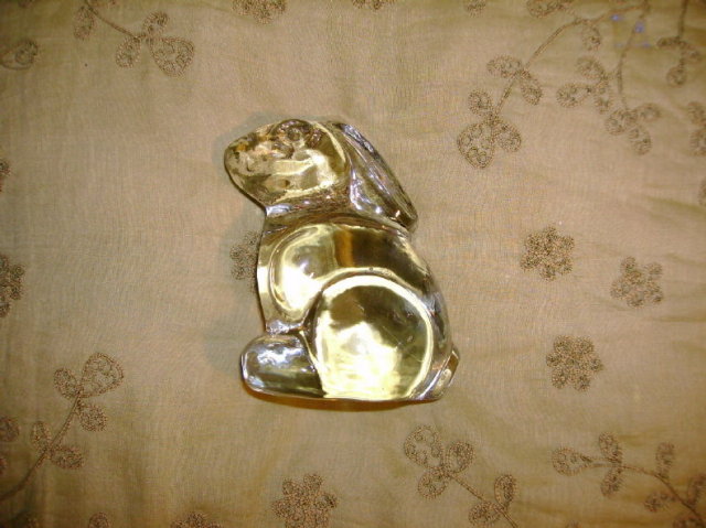 Crystal Rabbit Paperweight