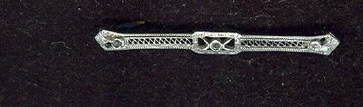 Filagree Victorian Bar Pin