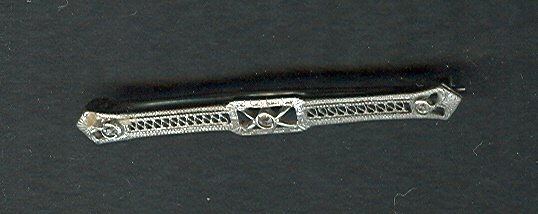 Filagree Victorian Bar Pin