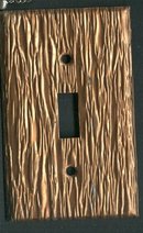 Set of 3 Copper Light Switch Cover & Plug Covers