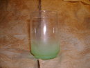 5 Frosted Mint Green Glasses