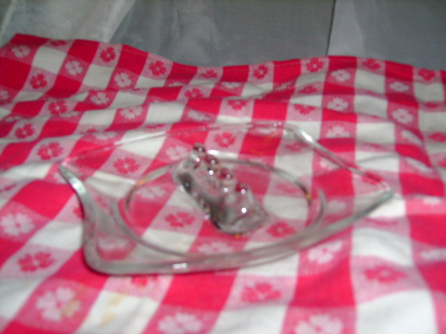 Clear Glass Ashtray