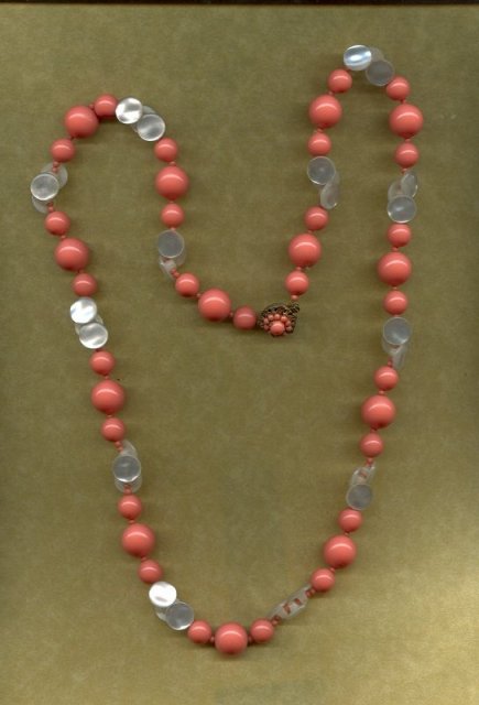 Vintage Miriam Haskell Beaded Necklace