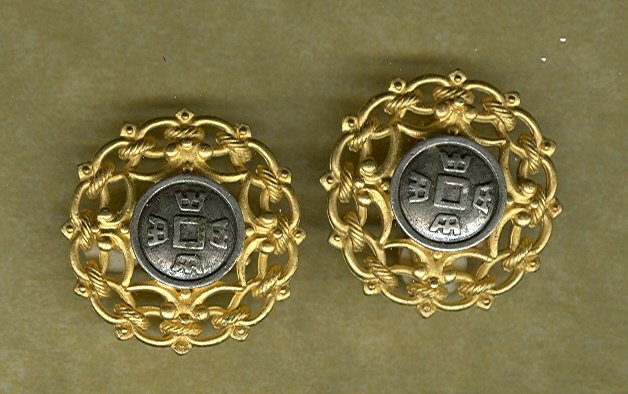 Classy Two Tone Premier Earrings