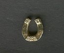 14 kt Gold & Diamond Horse Shoe Tie Tac