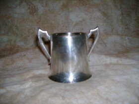 Vintage Silver Sugar Bowl **Hallmarked