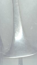Antique Silverplated Trombone stamped Frank Holton **See Description