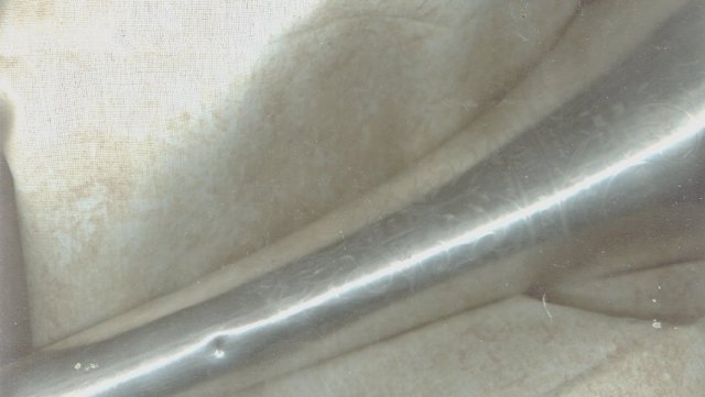 Antique Silverplated Trombone stamped Frank Holton **See Description