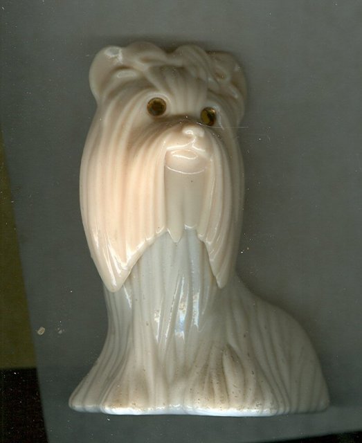 Fancy Dog Avon Bottle