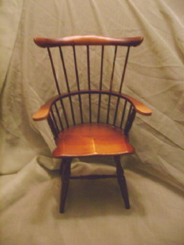 Antique Style Wooden Doll Chair