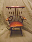 Antique Style Wooden Doll Chair