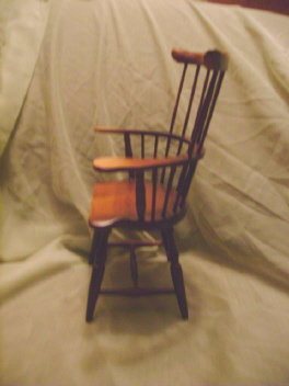 Antique Style Wooden Doll Chair