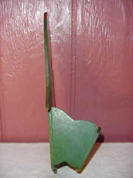 Vintage Wooden Folk Art Bird Wall Pocket