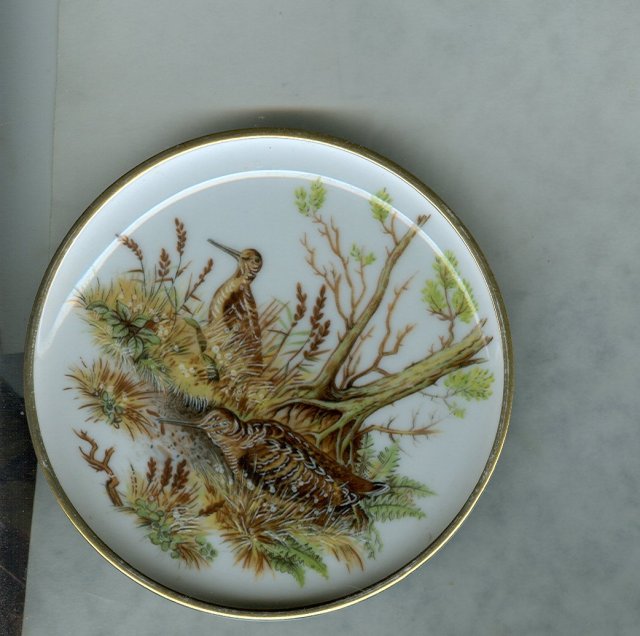 Vintage Ceramic Bird Plate by Kaiser