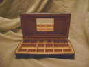Vintage Velvet Jewelry Case or Jewelry Travel Case