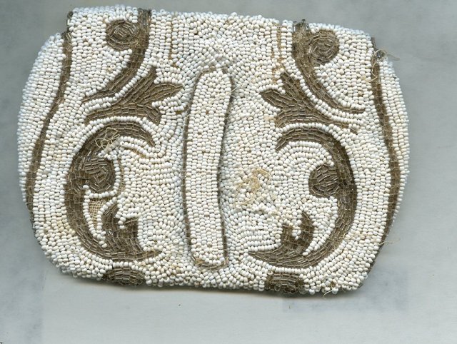 Vintage Hand Beaded Purse or Handbag