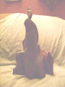 50's Modern Free Form Table Lamp