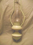 Vintage Style Enamelware Lantern Electric Light Fixture
