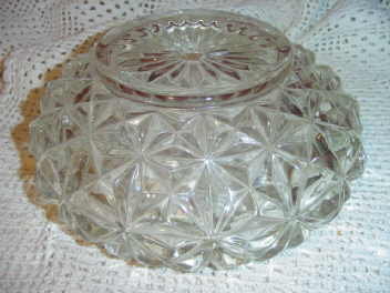 Depression Glass Light Globe