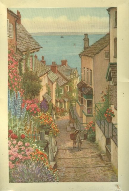 Vintage Europeon Metal Picture