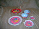 Vintage Ohio Art Tin Dishes