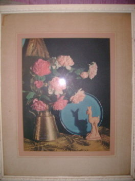 Pair of 50's Modern Framed Prints