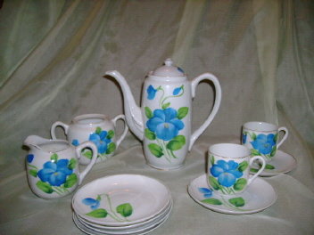 Vintage Children's Porcelain Tea Set