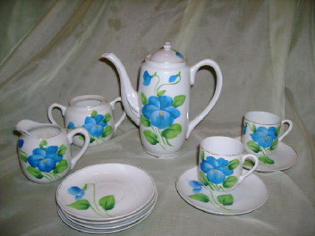 Vintage Children's Porcelain Tea Set