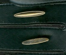Victorian Gold Filled Baby Bar Pin Pair