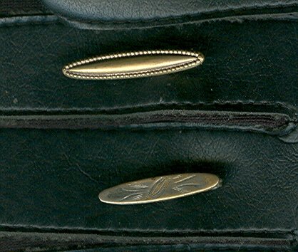 Victorian Gold Filled Baby Bar Pin Pair
