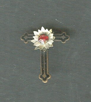 Victorian Cross Pin