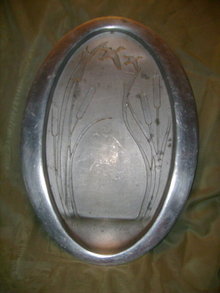 Vintage West Bend Aluminum Broiler Server