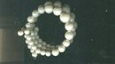 Vintage Triple Strand Pearl Necklace & Bracelet Set