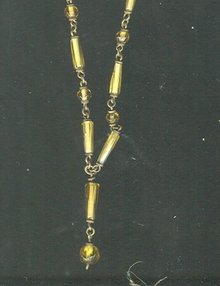 Victorian Glass Bead Necklace