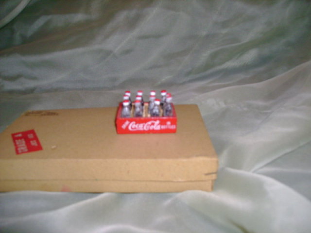 Miniature Case of Coca-Cola Bottles