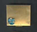 Vintage Goldtone & Rhinestone Compact