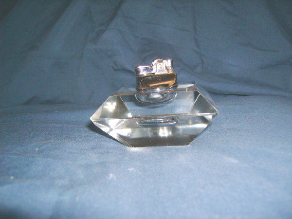 Art Deco Lucite Table / Cigarette Lighter