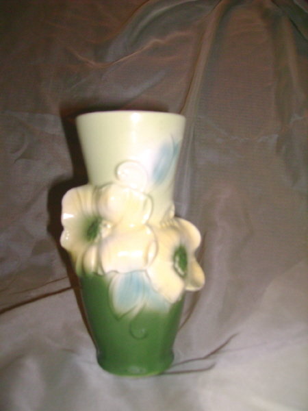 Vintage Royal Copley Floral Vase